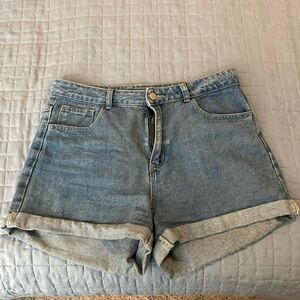 SHEIN Denim Shorts-Size Large
